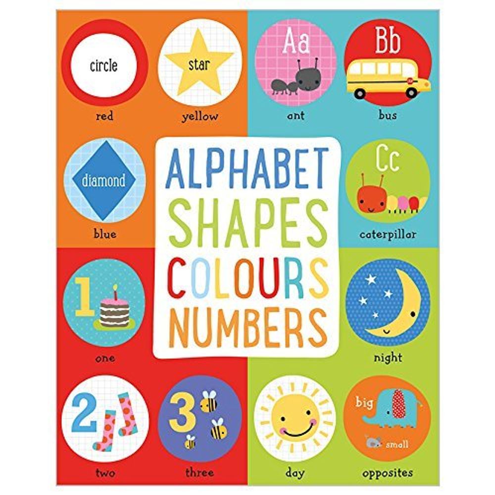 First 100 Alphabet, Shapes, Colours, Numbers (board bk)