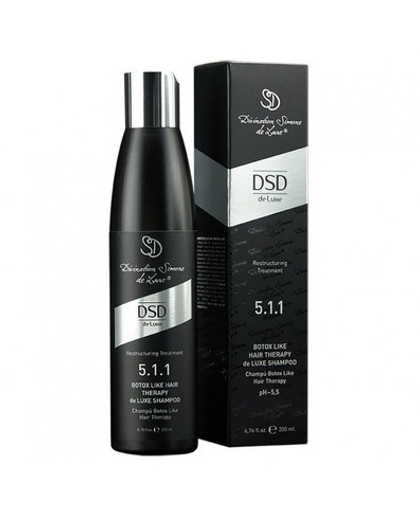 Шампунь восстанавливающий Ботокс DSD De Luxe 5.1.1 Botox hair therapy shampoo 200мл
