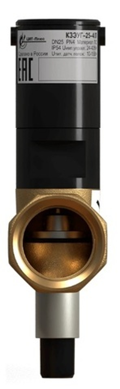 Клапан запорный газовый с электромагнитным приводом КЗЭУГ, Ду 25 НД, 20-42В (тел)