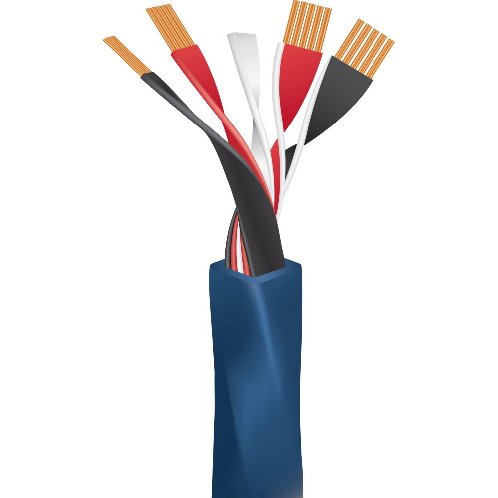 Wireworld Oasis 8 Biwire Speaker Cable 2.0m Pair (BAN-BAN),каб.акуст.,2,0м,"банан",пр.(OAB2.0MB-8)