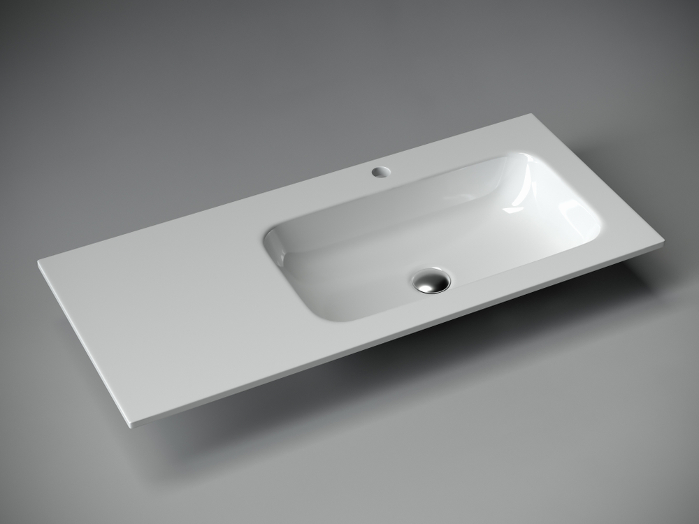 Раковина Ceramica Nova Element 100 см CN7015 белый