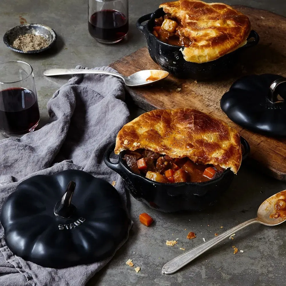 STAUB Мини-кокотница 500 мл 12 см тыква оранжевая