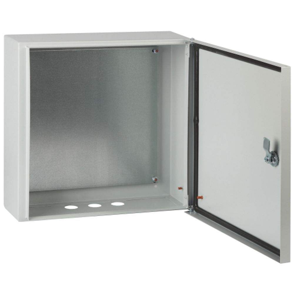 Корпус металлический ЭРА ЩМП-4.4.1 (400х400х150) IP54 У2 серый | Корпуса металлические с монтажной панелью