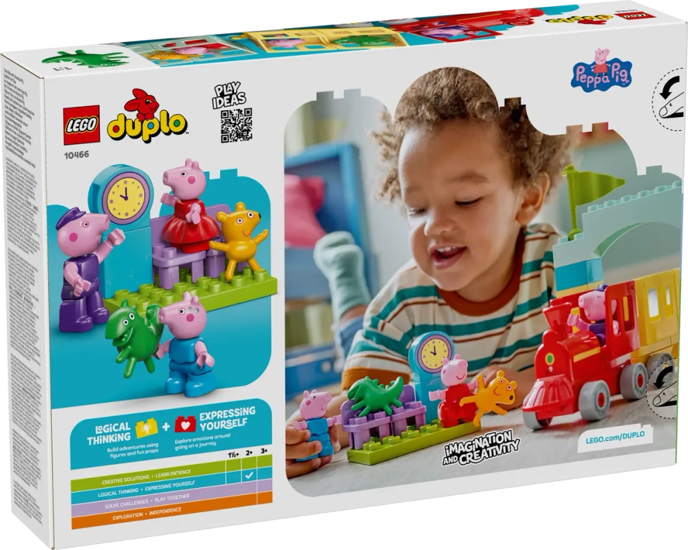 Конструктор LEGO Duplo 10466 Peppa Pig: Train Ride with Grandpa Pig