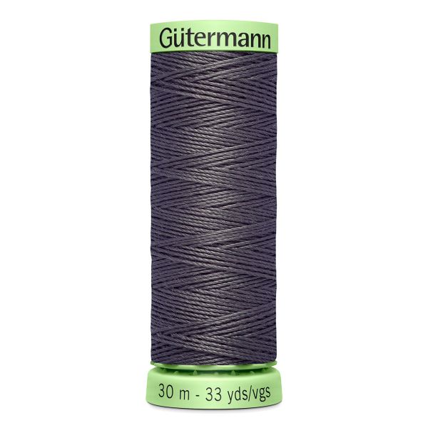 Нитки отделочные Gutermann Top Stitch 30 (30 метров), 5 кат. | 702 мышино-серый