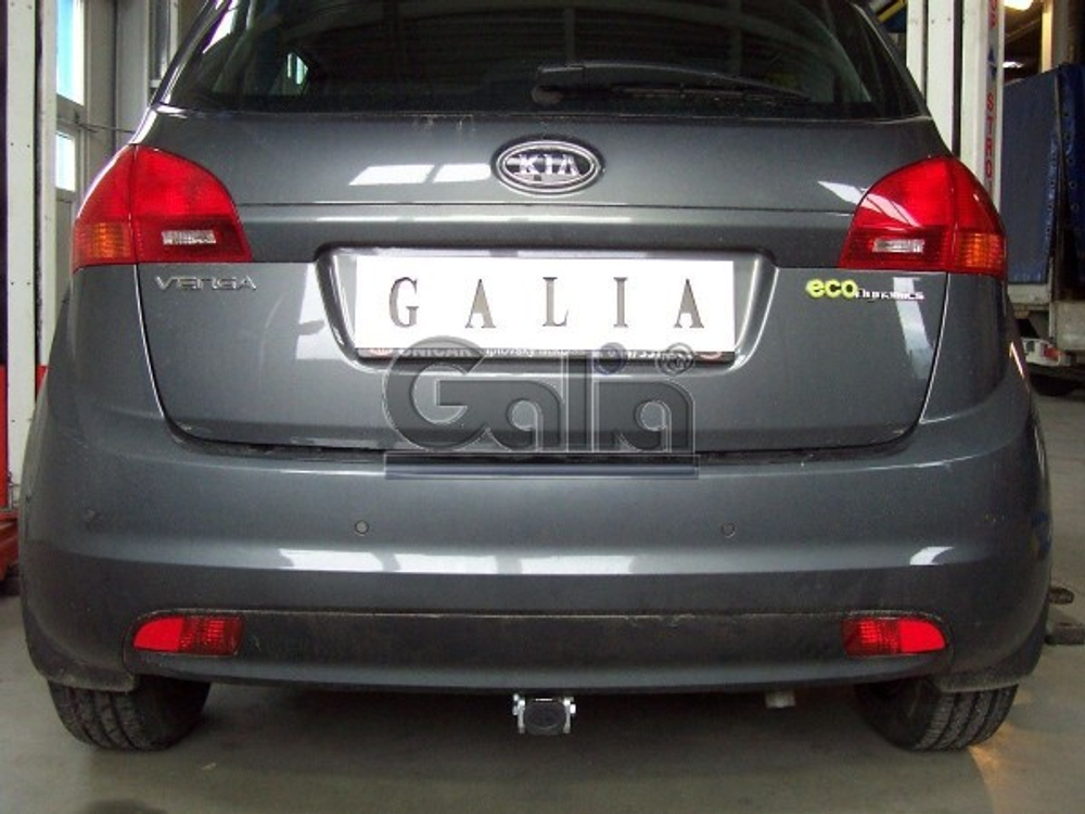 Фаркоп оцинкованный Galia K035C для Kia Venga 2010-2017(паспорт и сертификат в комплекте)(без электрики)