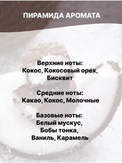 Отдушка Кокос шоколад 50 гр