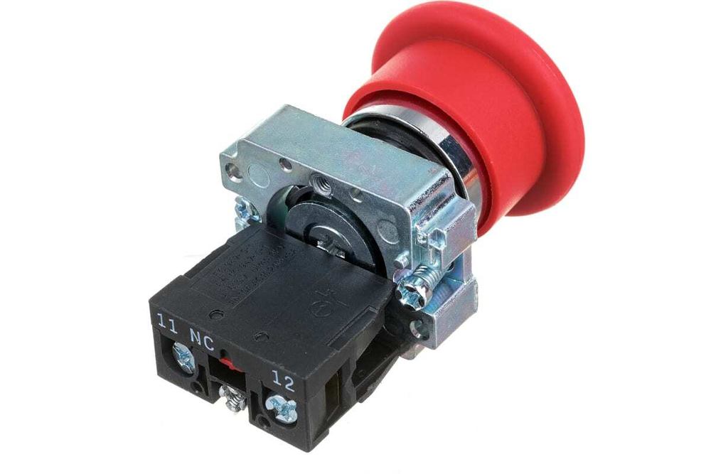 Кнопка управления LAY5-BT42 "Грибок" аварийная с фиксацией IEK