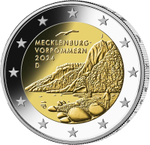 Germany 2 Euro 2024 - Mecklenburg-Vorpommern "Königsstuhl" (D: Munich)