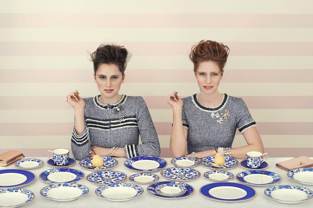 Wedgwood Чашка с гибискусом и блюдцем 70 мл для эспрессо 1058002