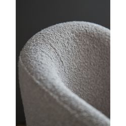 Стул Embrace, букле, серо-бежевый