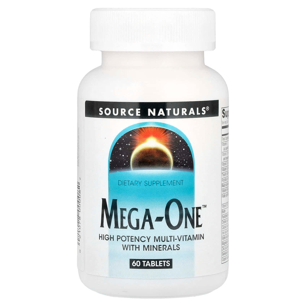 Source Naturals, Mega-One™, 60 таблеток