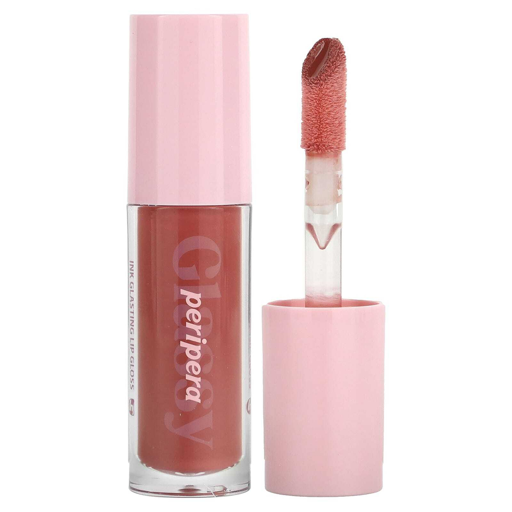 Peripera, Блеск для губ Ink Glasting, 03 Chilling Rosy, 4,5 мл (0,15 жидк. унц.)
