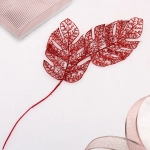 Ветка декоративная «Южная зима» 62 см, Красный