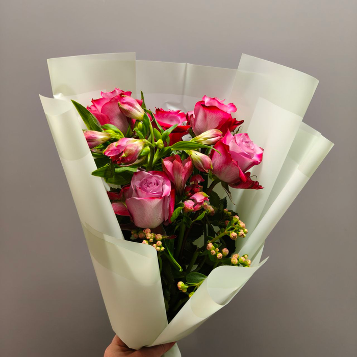 Букет "Розовая сказка"