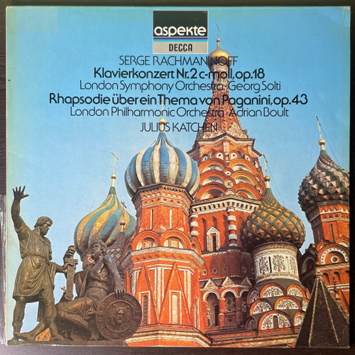 Рахманинов - Концерт для фортепиано № 2 / Рапсодия на тему Паганини (Германия 1980г.)