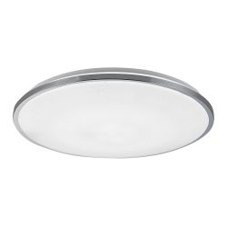 Светильник потолочный светодиодный ЭРА Классик с ДУ SPB-6-70-RC Chrome 70Вт 3000-6500К 4800Лм | Светильники SPB-6 с ДУ