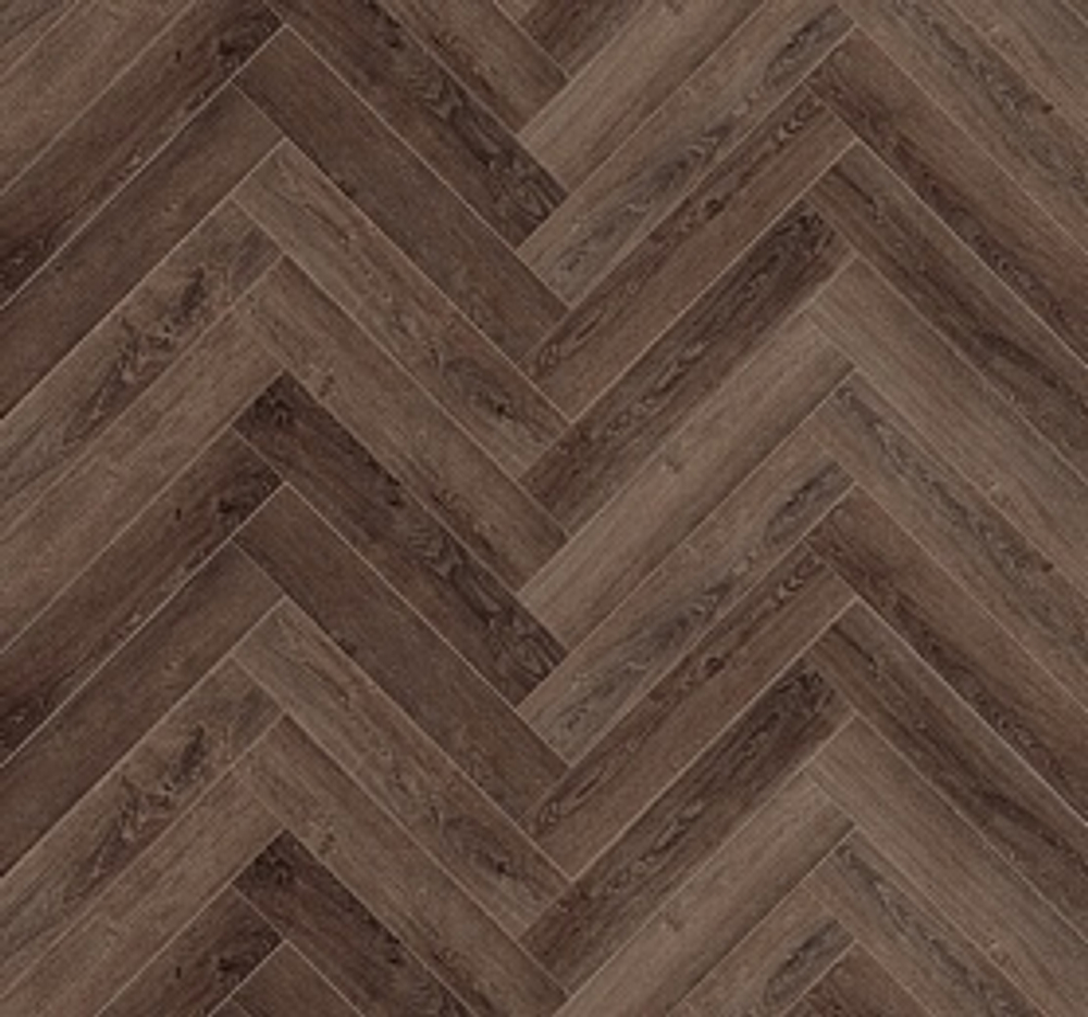 CronaFloor Herringbone 4V Дуб Тулуза H001 (640х128х4,5мм/16 шт/1,31м2/уп)