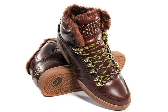 Полуботинки Osiris NYC 83 Shr Brn/Gld/Gum