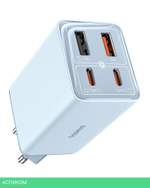 Сетевое зарядное устройство Baseus GaN6 Pro 65W EU Galaxy Bluе (P10162701313-00)