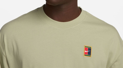 Мужская теннисная футболка Nike Court Max90 - olive aura