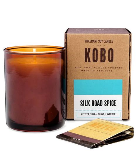 Silk Road Spice, свеча Woodblock, Kobo Candles