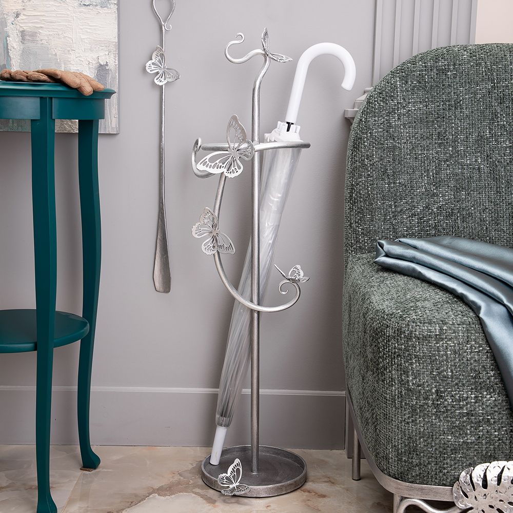 Зонтница Бабочка Эир Античное серебро