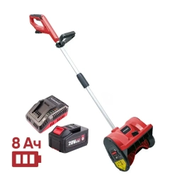 Снегоуборочная лопата WORCRAFT CST-S20Li SET аккумуляторная, 20 В, 8 Ач. захват 30см. выброс 4м. В комплекте АКБ и ЗУ.