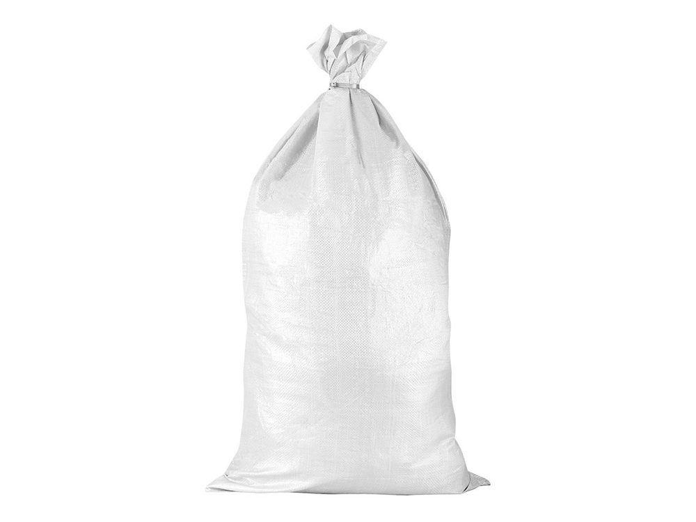 Мешок для строительных работ 55* 95см Белый (100шт/уп)(1000шт/меш)