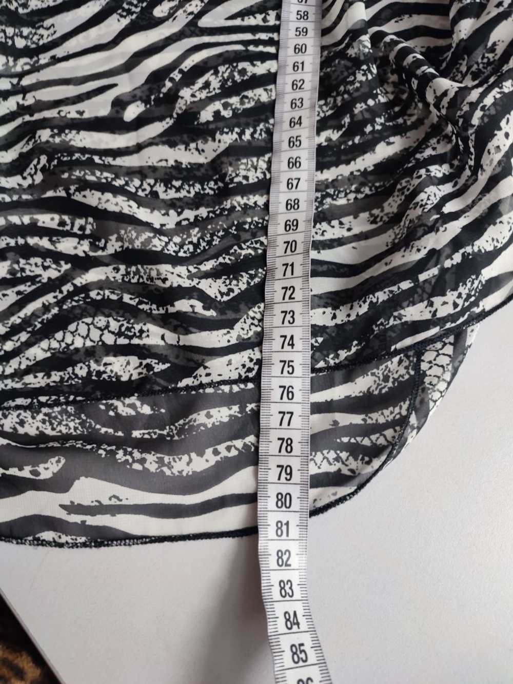 Блузка Vero Moda с принтом 42 размер