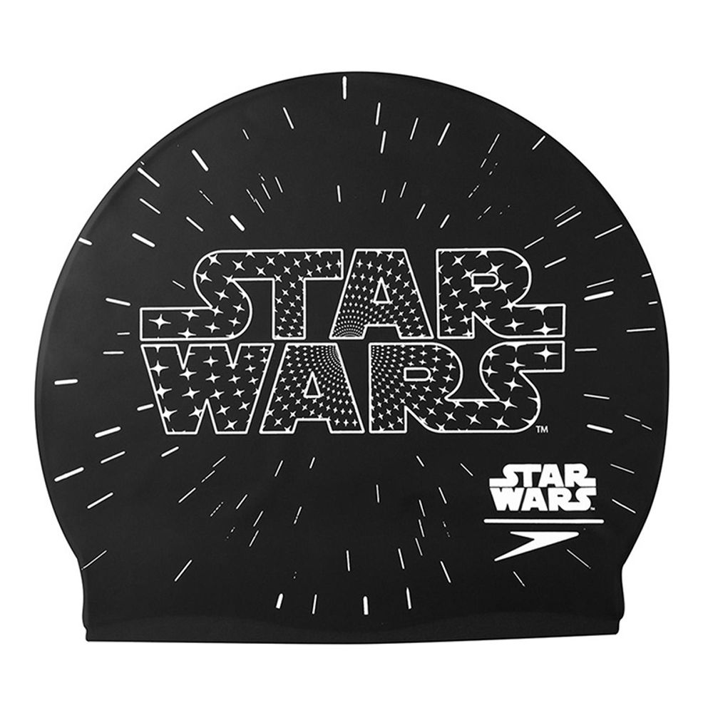 Шапочка для плавания силиконовая детская Speedo Star Wars Slogan Print Cap