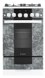 Плита газовая GEFEST 5500-02 0113 (мрамор бел.)