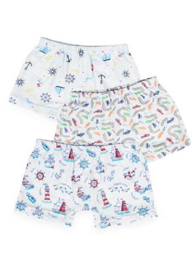 Набор трусов (боксеры) на мальчика (3шт), р.р. 28, цв в ассорт (Amoteks)