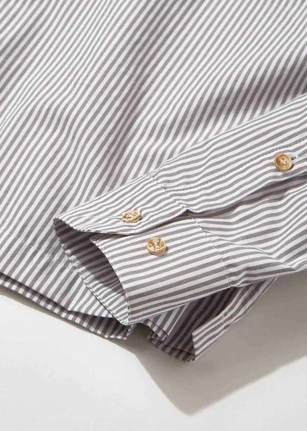 Рубашка Мужская в полоску/зарано - фото 4