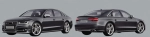 Обвес в стиле S8 для AUDI A8 D4 2013-2018 Ауди