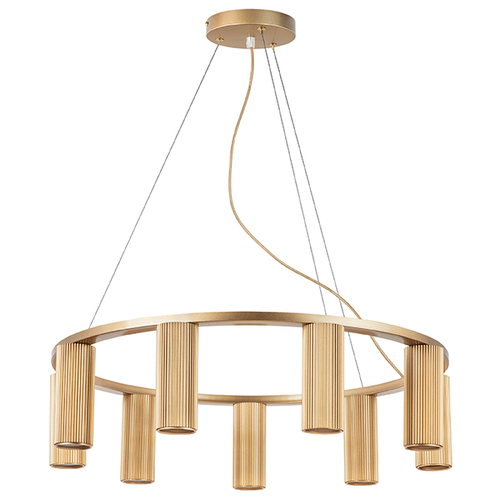 718093 Люстра ROMA 9х28W GU10 (led) ШАМПАНЬ