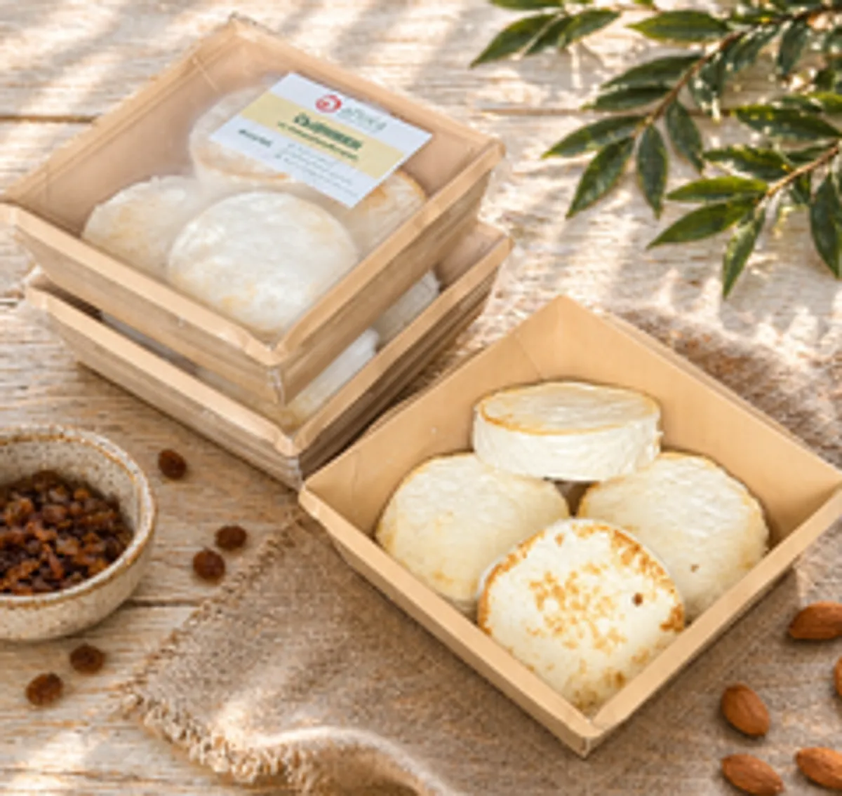 Сырники на миндальной муке 250гр/4 шт