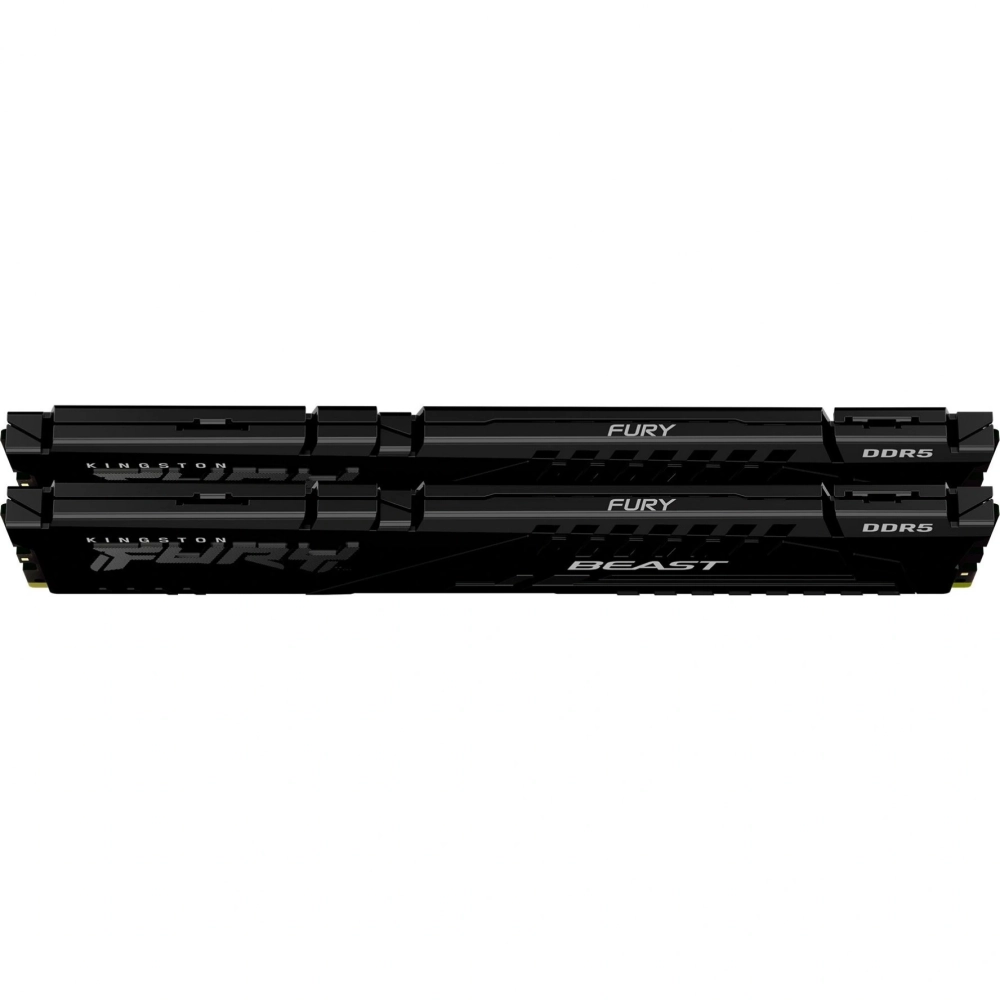 Память оперативная Kingston DDR5 2x32GB 5200MHz Fury Beast Black Expo RTL Gaming (KF552C40BB2K2-64)