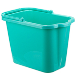 Ведро 9,5л прямоугольное, аквамарин