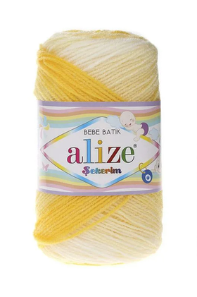 Пряжа Sekerim Bebe Batik 6318
