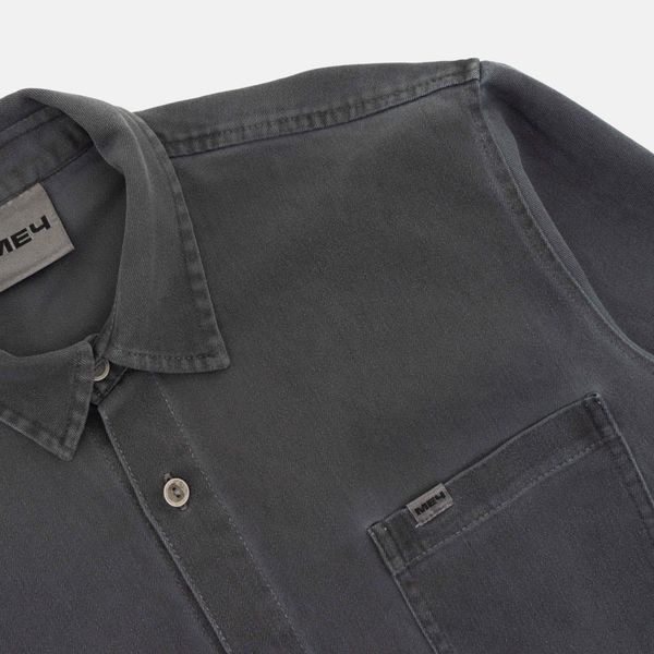 Рубашка FW Garment Dyed серая - фото 2