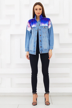 LIGVIANNI Джинсовая куртка Denim Jacket WOLF