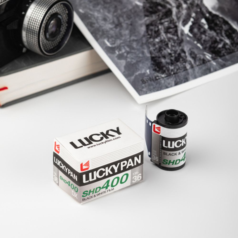 Фотопленка LUCKY FILM BW SHD400-36EXP