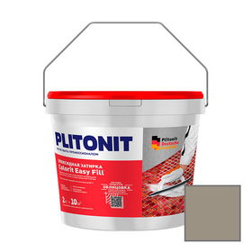 Затирка Plitonit (Плитонит) Colorit Easy Fill 3-компонентная эпоксидная песочно-серый 2 кг