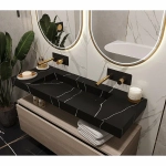 Зеркало Armadi Art Vallessi 568-G-MDF 110 с подстветкой, золото