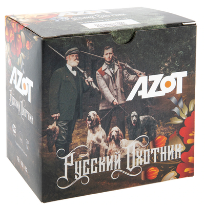 Патрон 12/70 Aзот №0 32г Русский Охотник