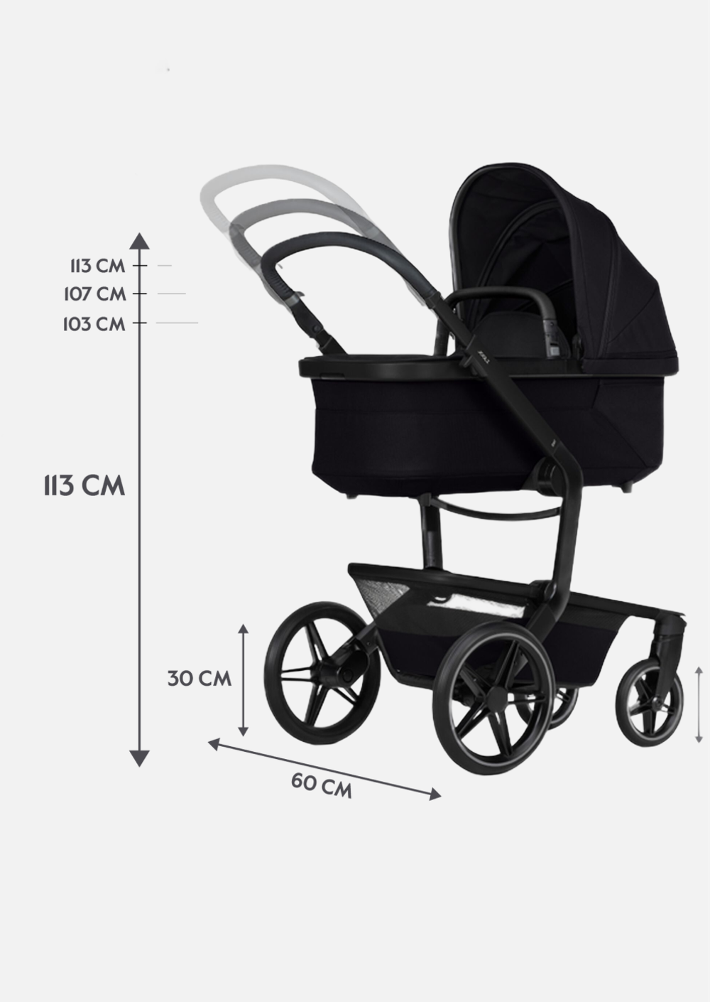 Joolz Детская коляска Day5 Space Black