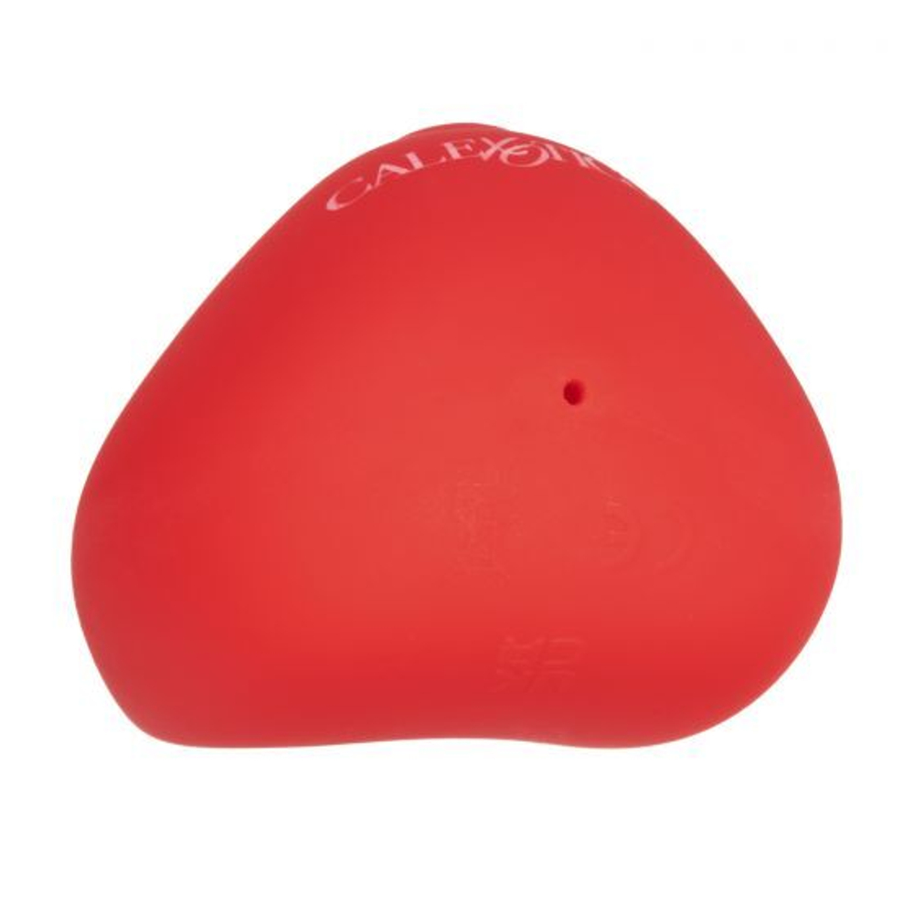 Красный клиторальный вибромассажер Red Hot Glow