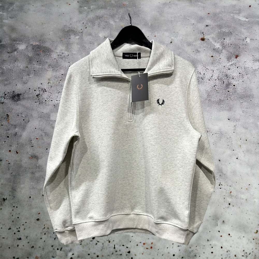 Свитшот Zip Fred Perry #1 • Серый