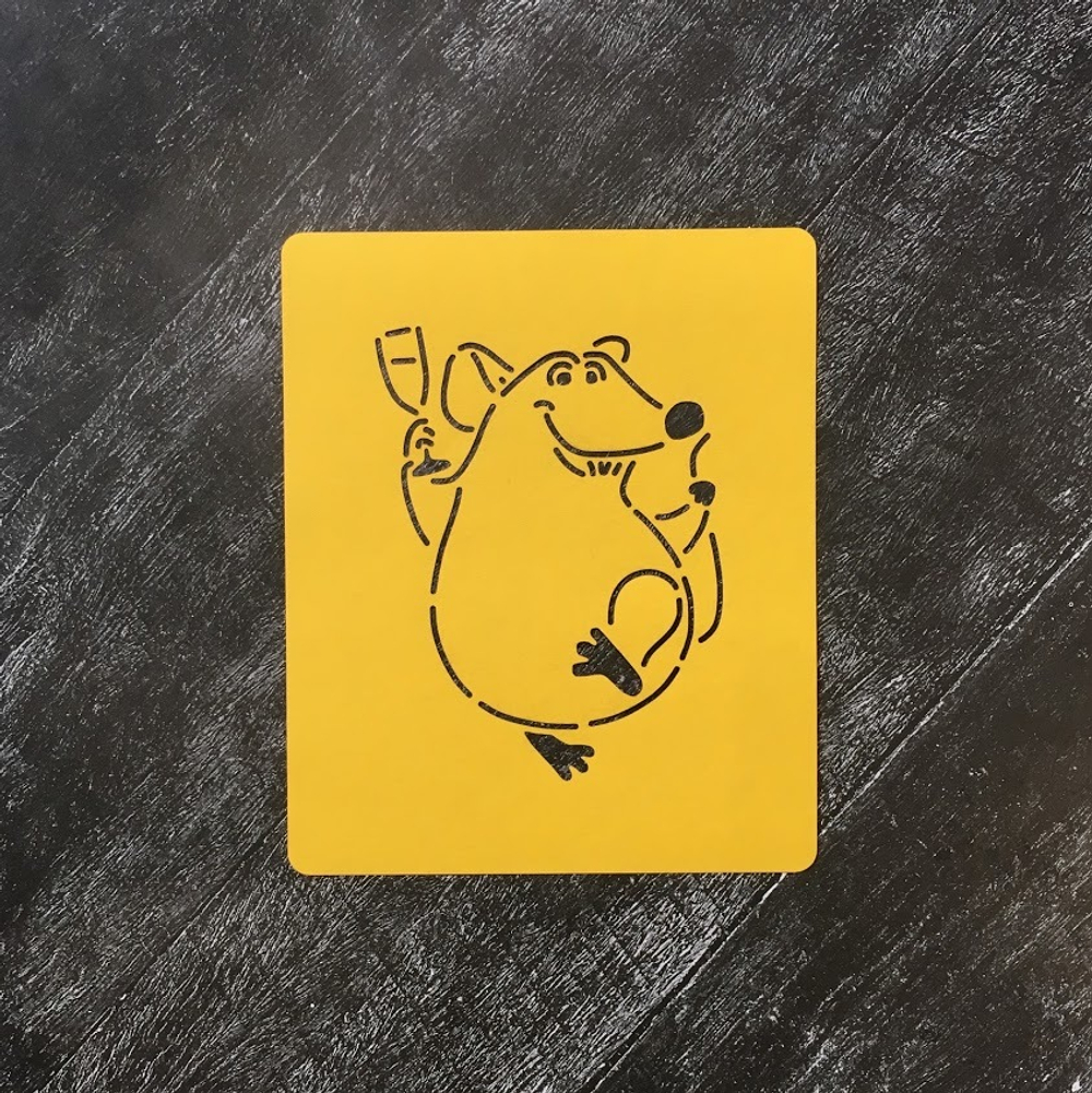 Мышка №41 с шампанским